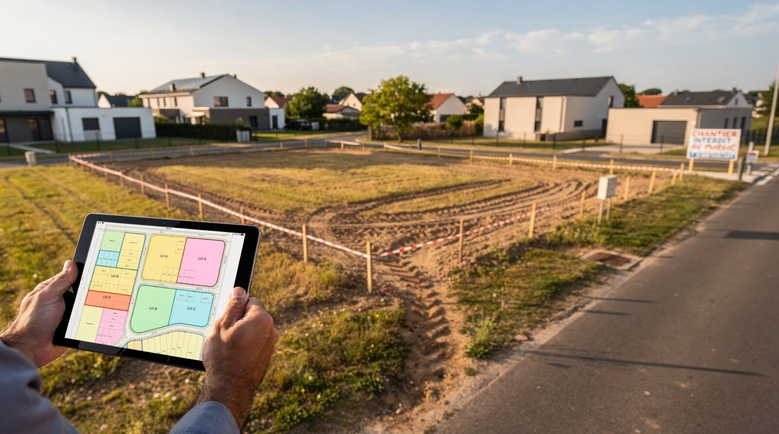 combien de frais de notaire pour un terrain