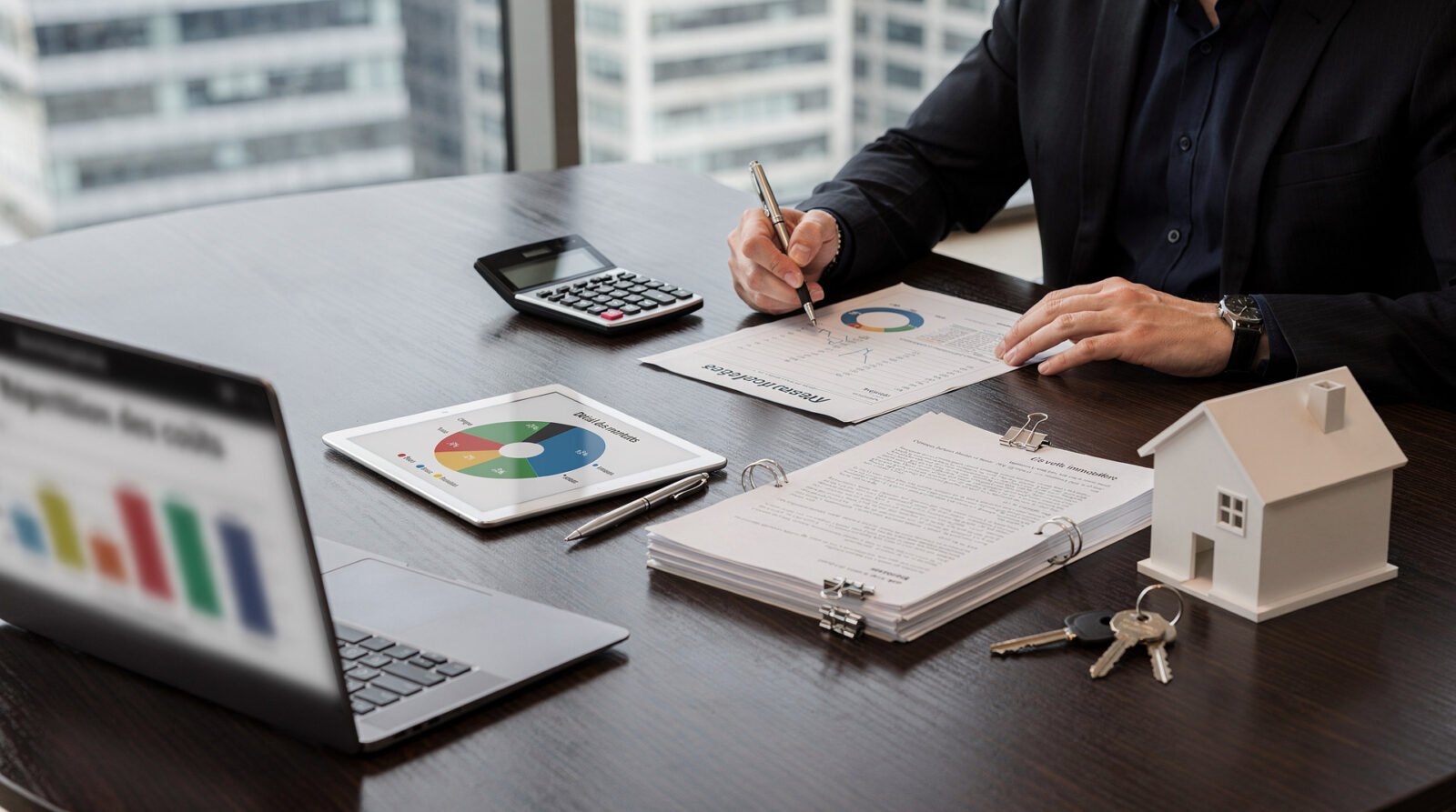 combien de pourcentage prend le notaire