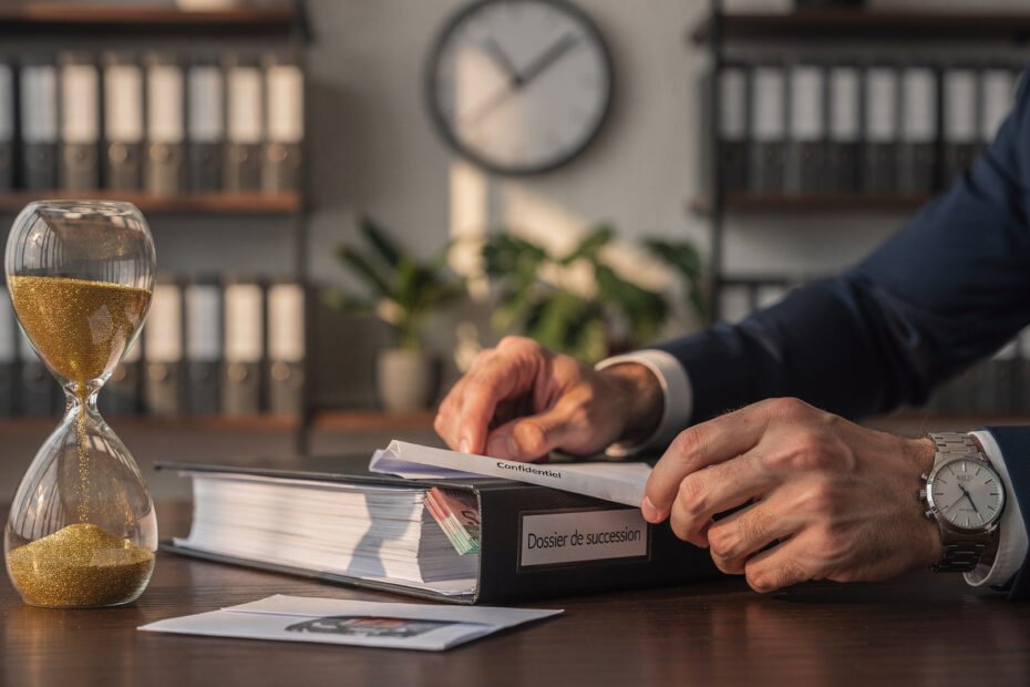 combien de temps un notaire peut garder l'argent d'une succession