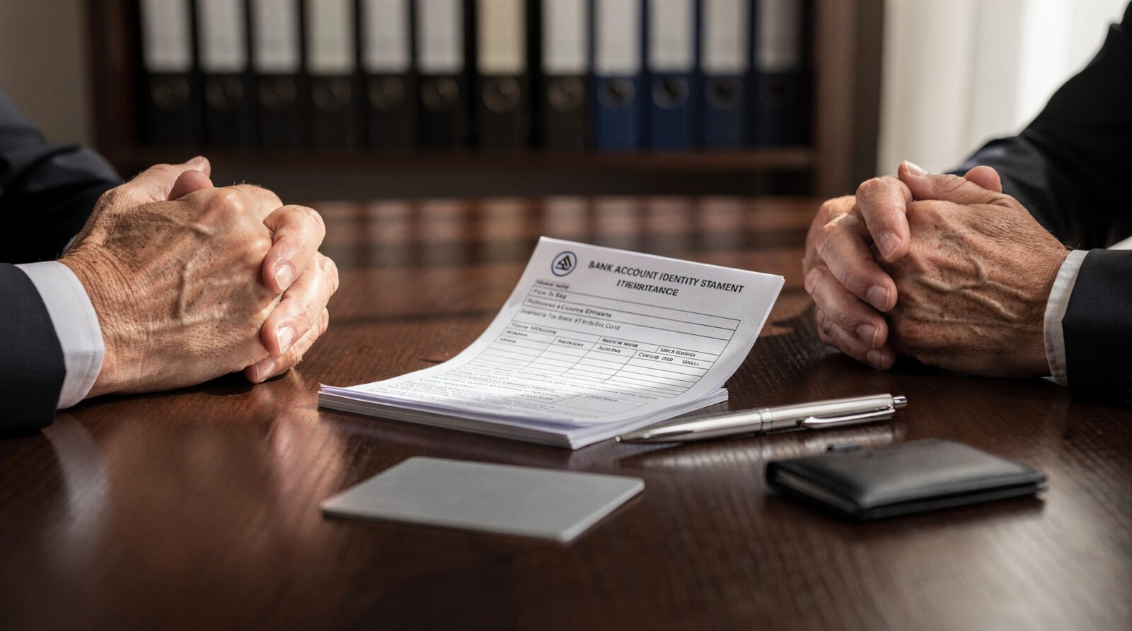 pourquoi le notaire demande un RIB pour une succession