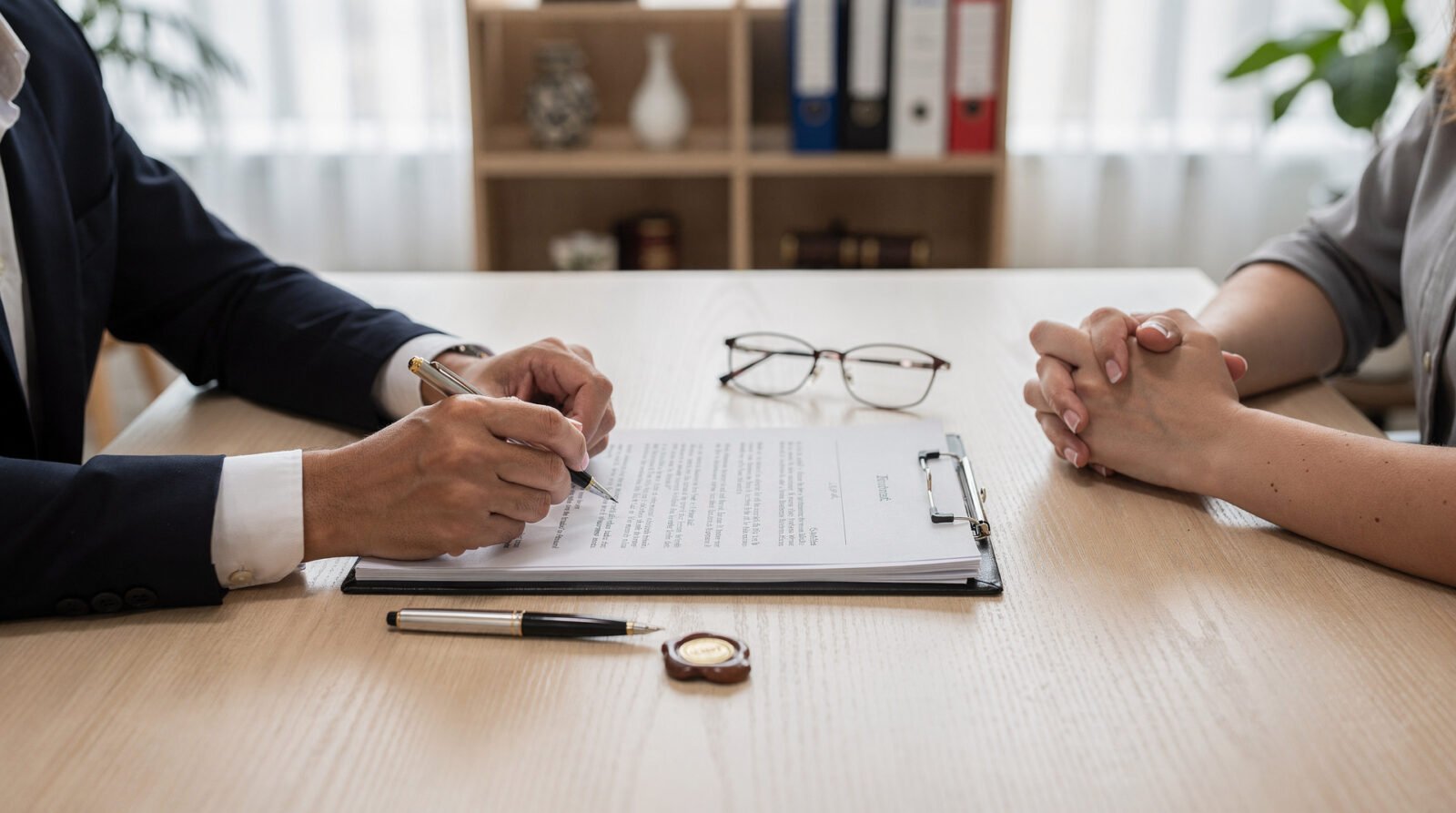 comment se passe un compromis de vente chez le notaire