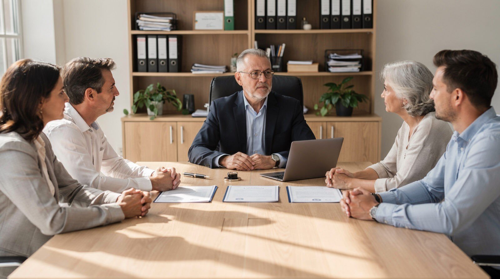 qui peut assister à une succession chez le notaire